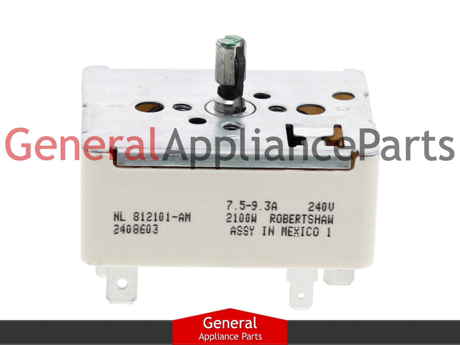 Range Infinite Switch replaces Robertshaw Uni-Line # 314140